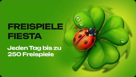 Freispiele Fiesta: Jeden Tag bis zu 200 Freispiele für treue Spieler