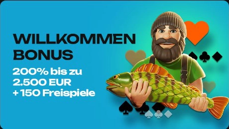 Willkommensbonus: 200% bis zu 1000 EUR + 150 Freispiele für neue Spieler